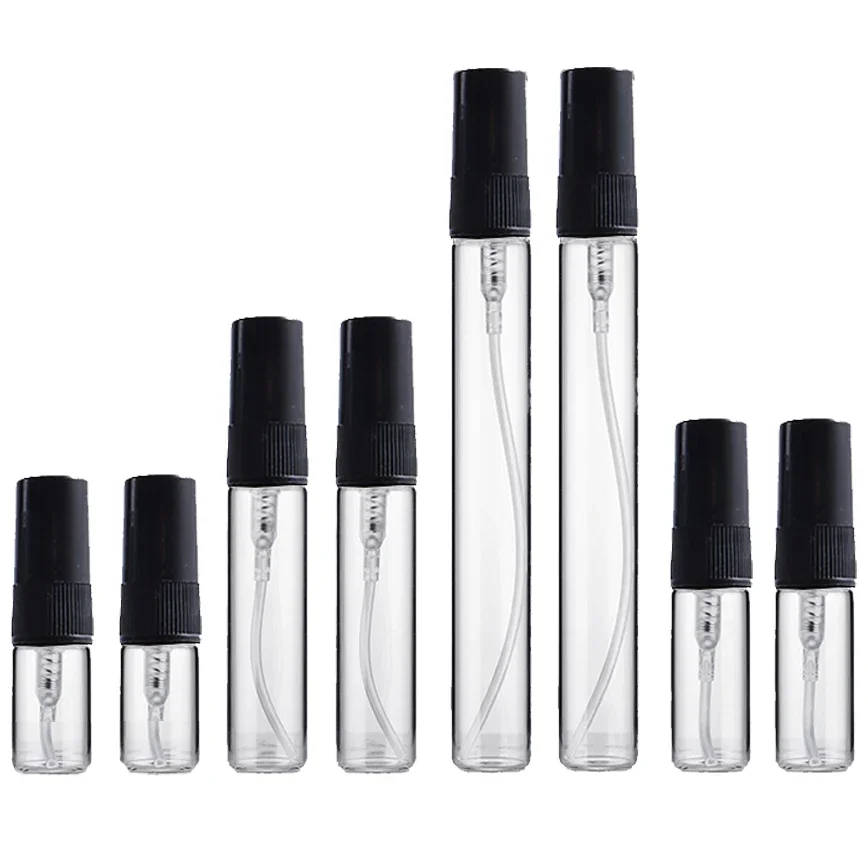 Perfume Fragrance Story - 8/16pcs Refillable Perfume Bottle Portable Glass
