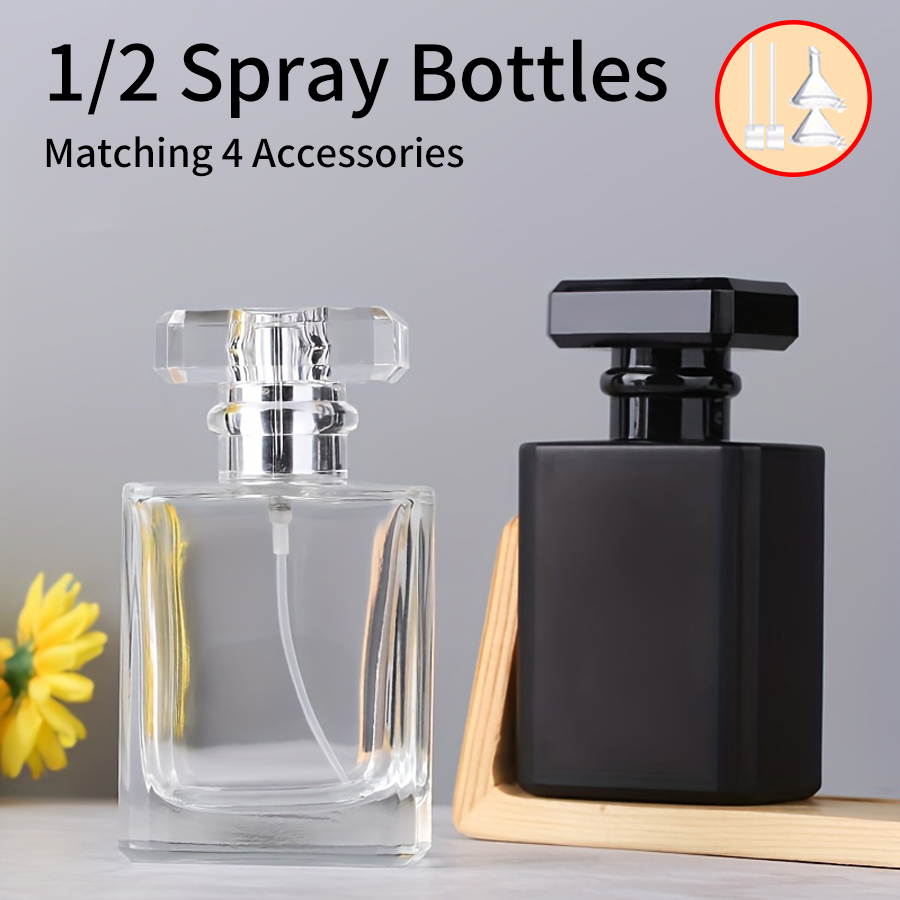 Perfume Zara - 1/2pcs+4 Accessories 50ml Glass Perfume Spray