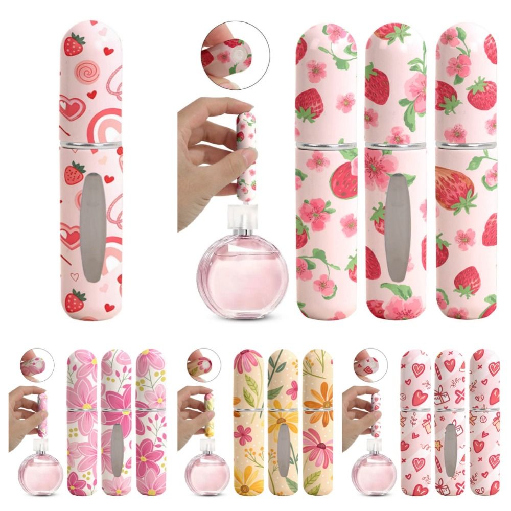 Fragrance Atomizer Pump - 5ml Travel Mini Perfume Bottle Refillable