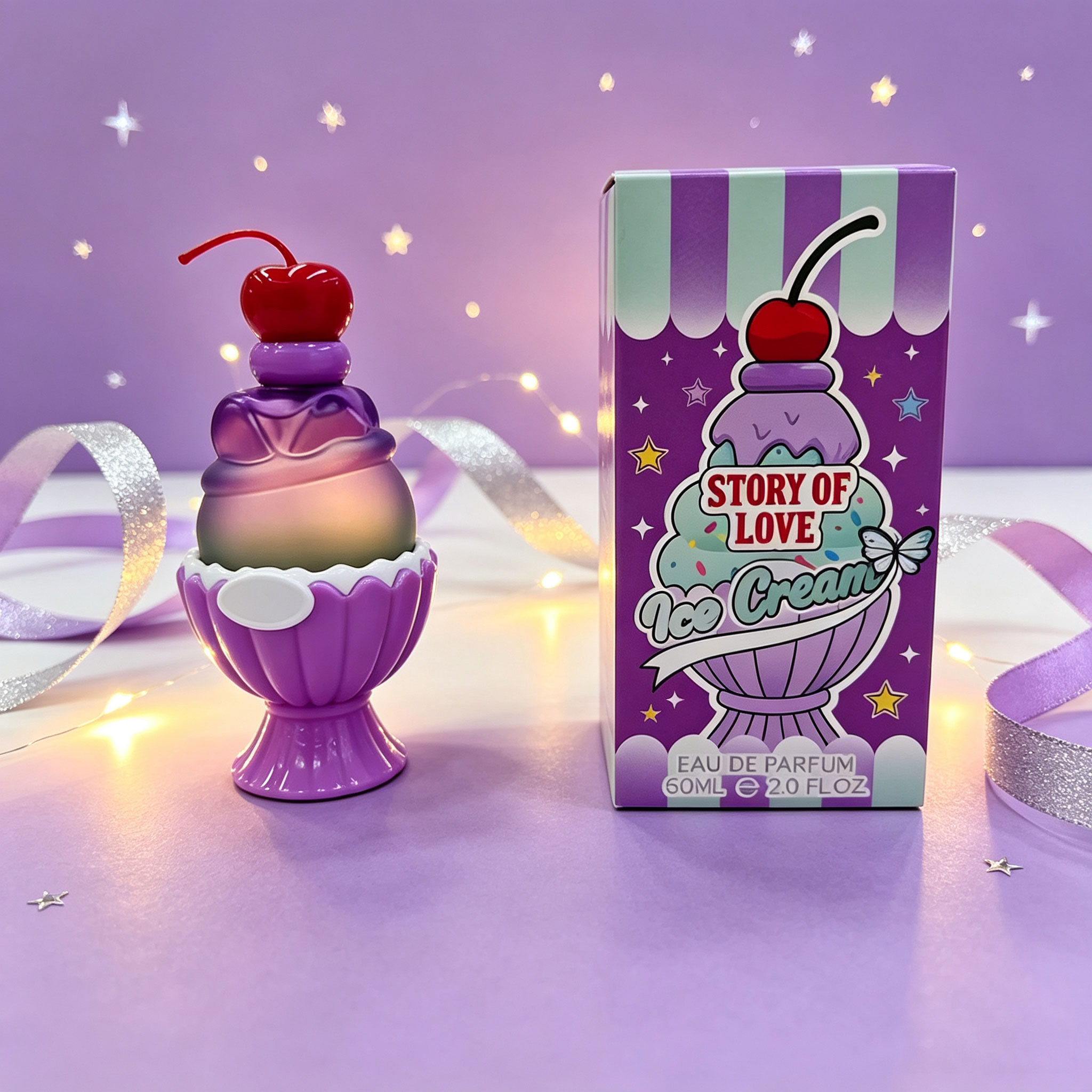 Cute Ice Cream Shaped Eau De P - Perfume Fragrance For Girls recension och pris