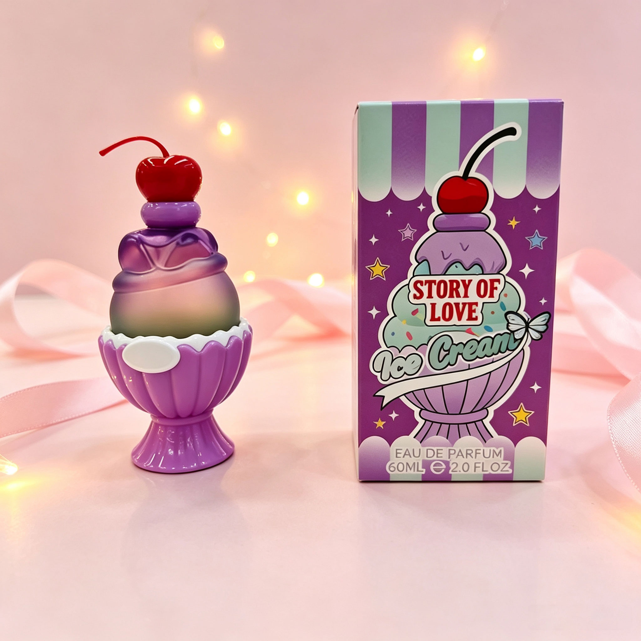 Cute Ice Cream Shaped Eau De P - Perfume Fragrance For Girls recension och pris