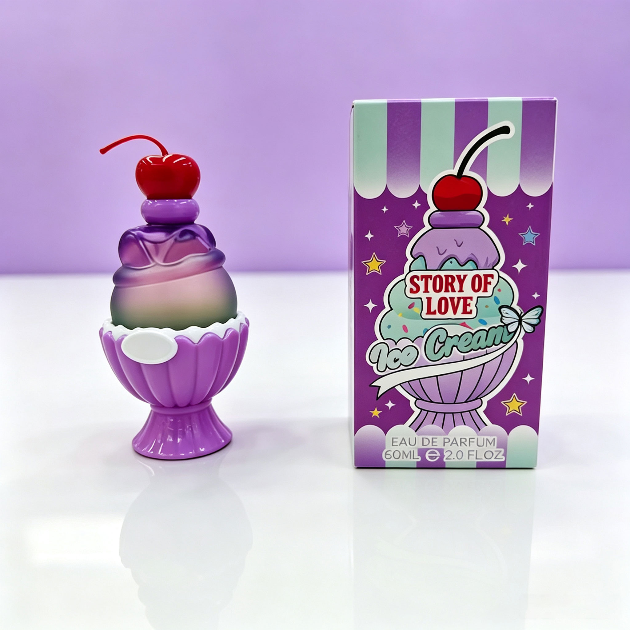 Cute Ice Cream Shaped Eau De P - Perfume Fragrance For Girls recension och pris