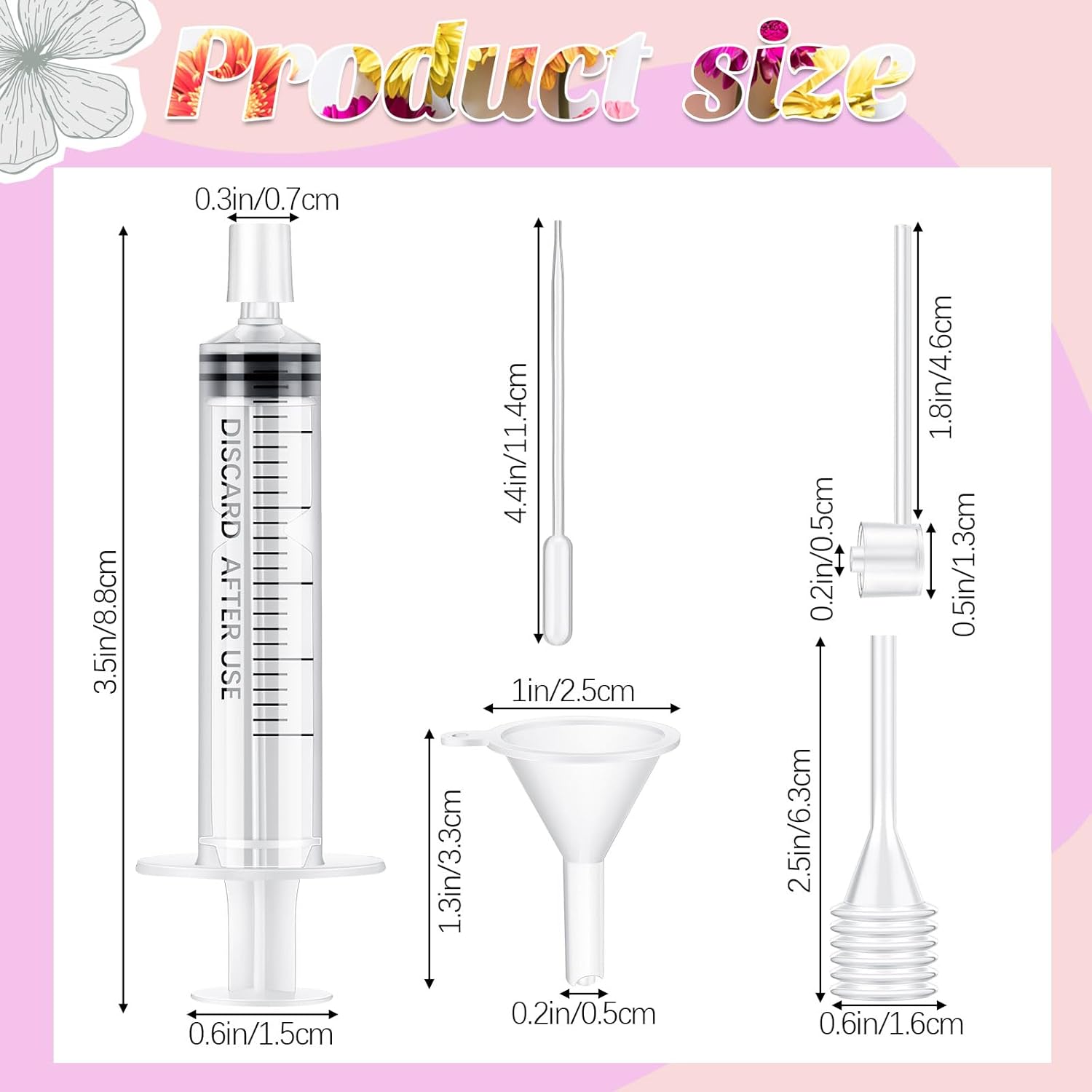 25/50PCS  perfume refill pump  - Fragrance Atomizer Pump recension och pris