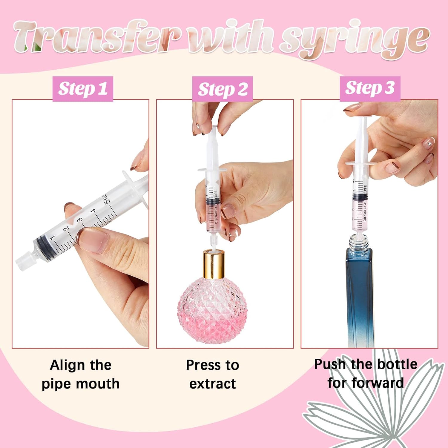 25/50PCS  perfume refill pump  - Fragrance Atomizer Pump recension och pris