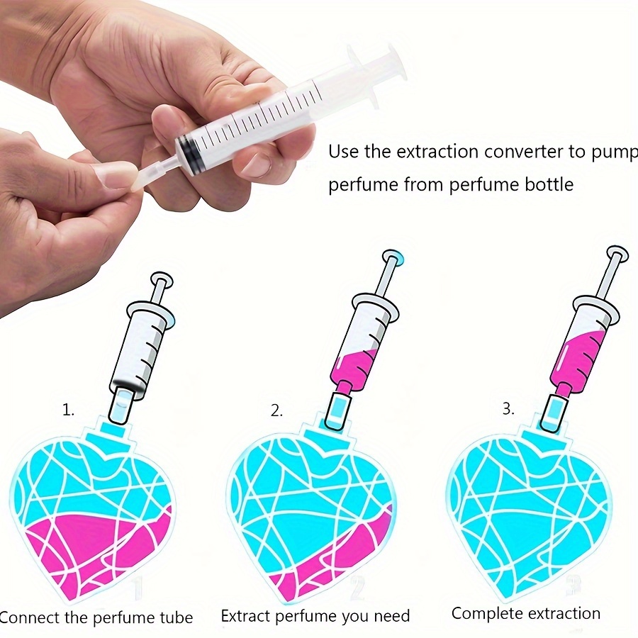 QI WU Refillable Perfume Syrin - Fragrance Atomizer Pump recension och pris