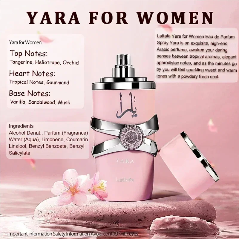 100ml Yara Perfume Original Bo - Yara Perfume Fragrance recension och pris