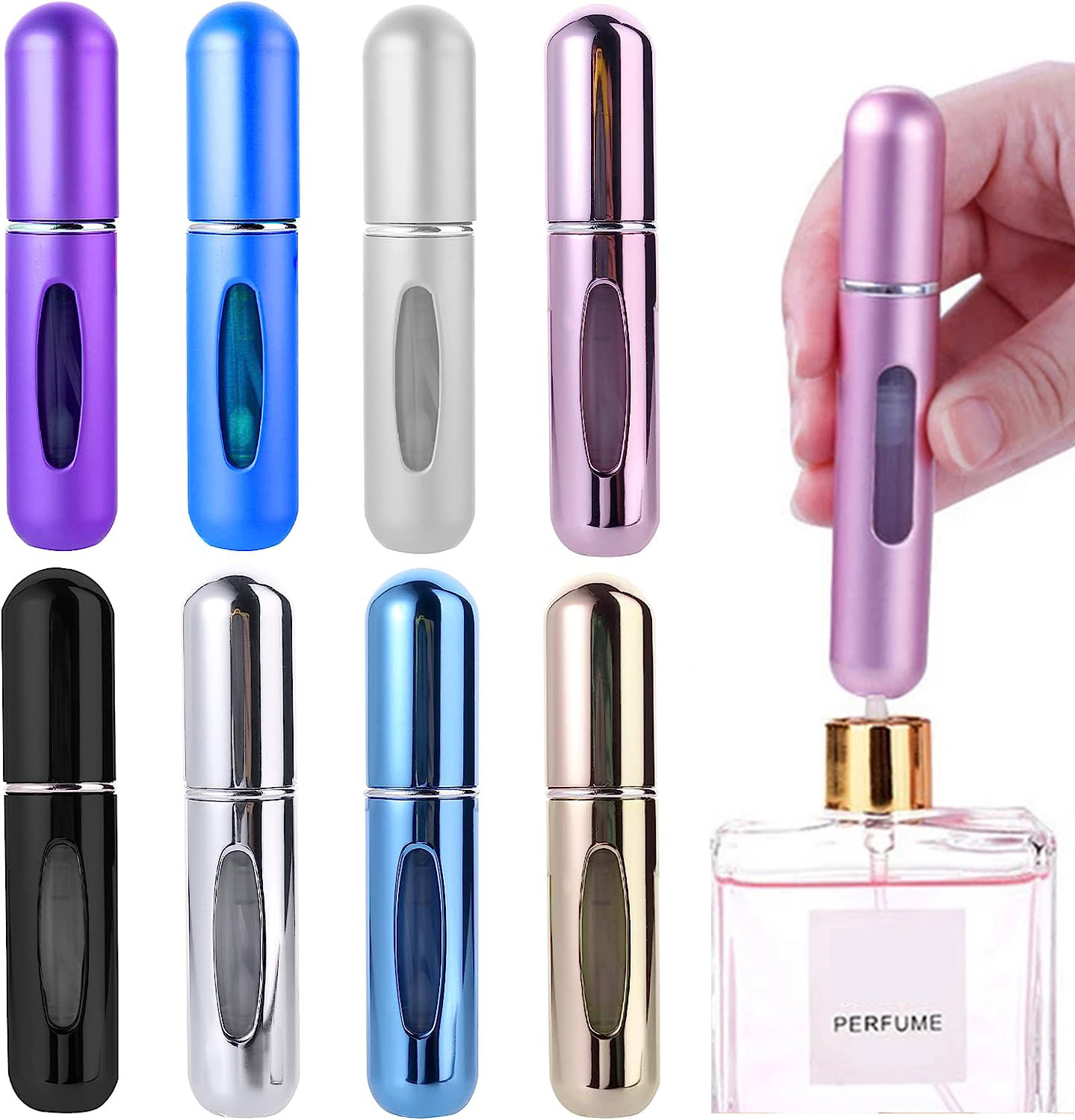Refillable Mini Perfume Bottle - Fragrance Atomizer Pump recension och pris