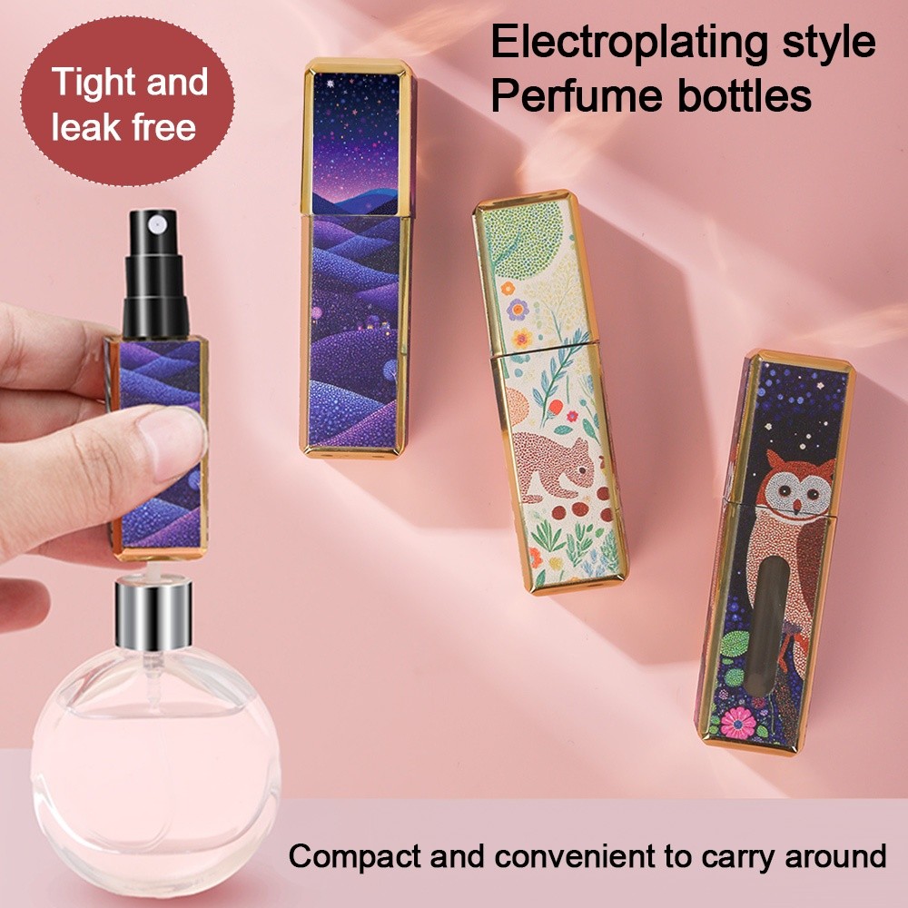 New 5ml Mini Perfume Bottle Re - Fragrance Atomizer Pump recension och pris